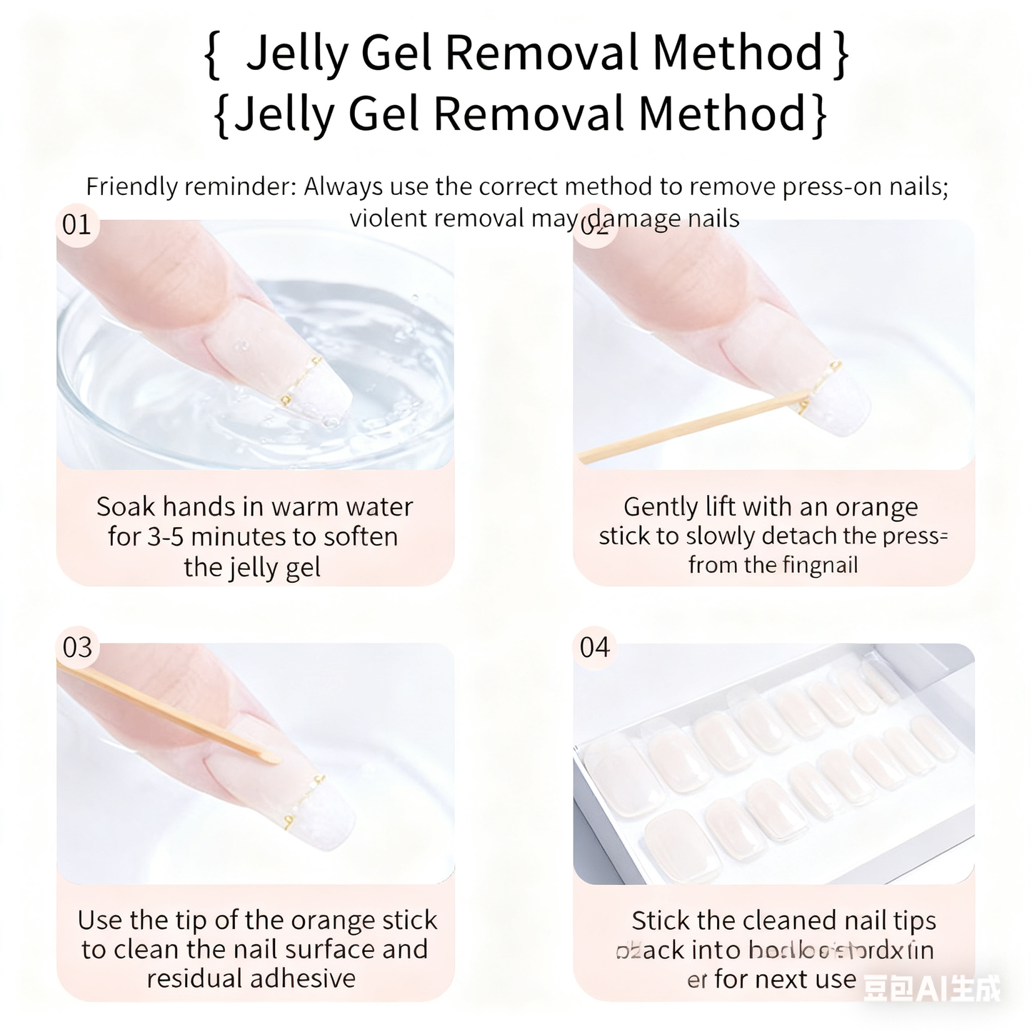 Handmade Press-On Nails -Dark Cat Eye Luxury Diamond-Studded Sparkling False Nail Tips