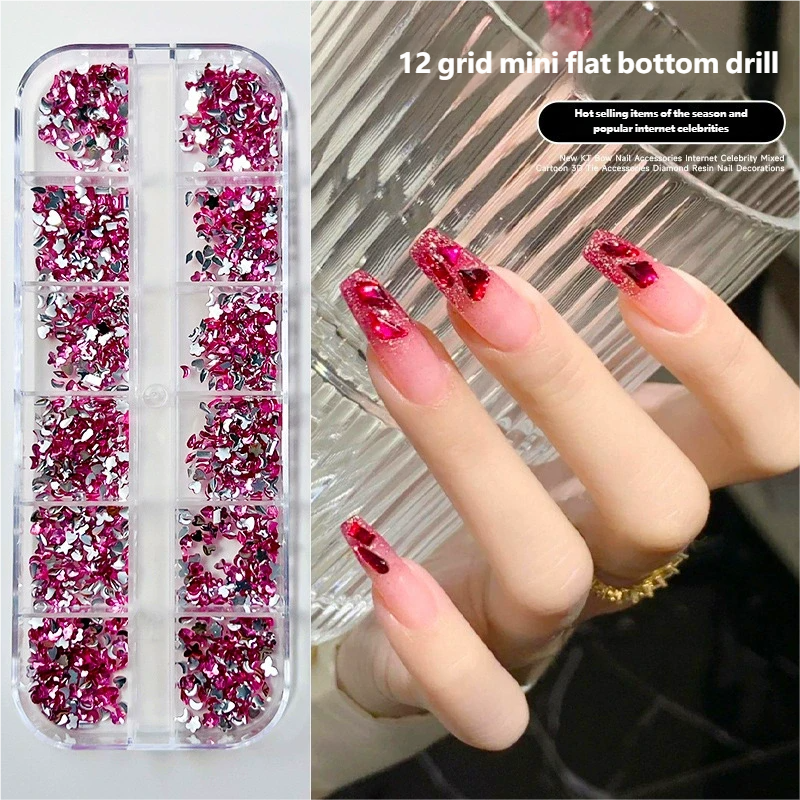 Flat-Back Rhinestones for DIY Nail Art