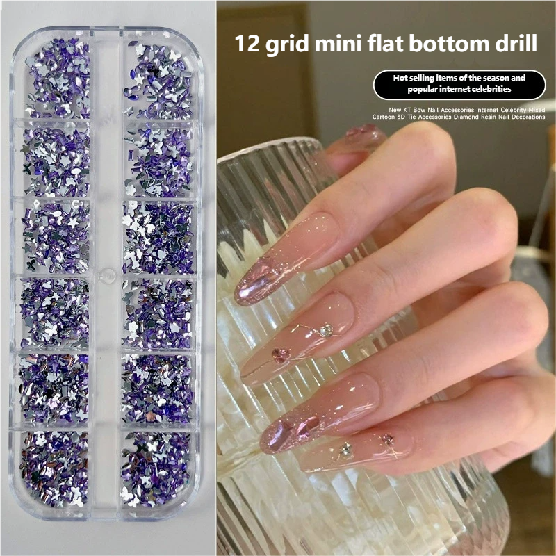 Flat-Back Rhinestones for DIY Nail Art