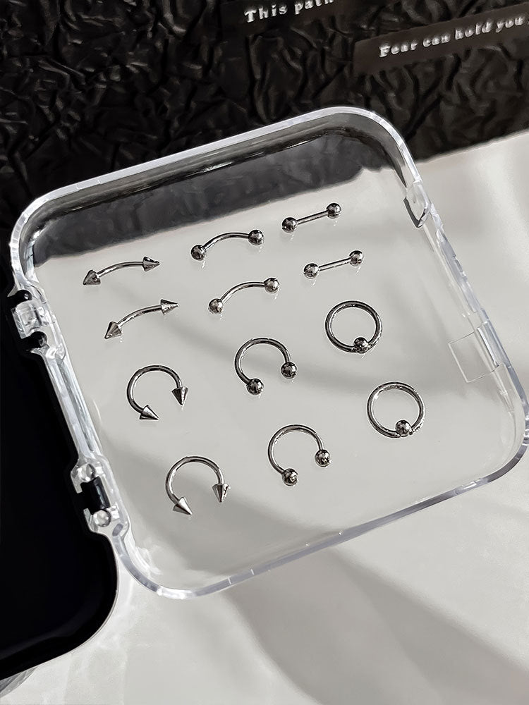 Punk Style Nail Rivet Accessories: Elevate Your Manicure with Edgy Metal Accents