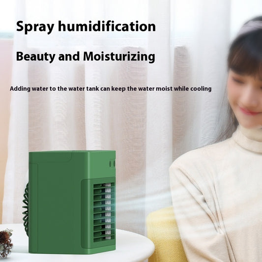 Humidifier Desktop Mini Air Cooler USB Water Cooling Fan