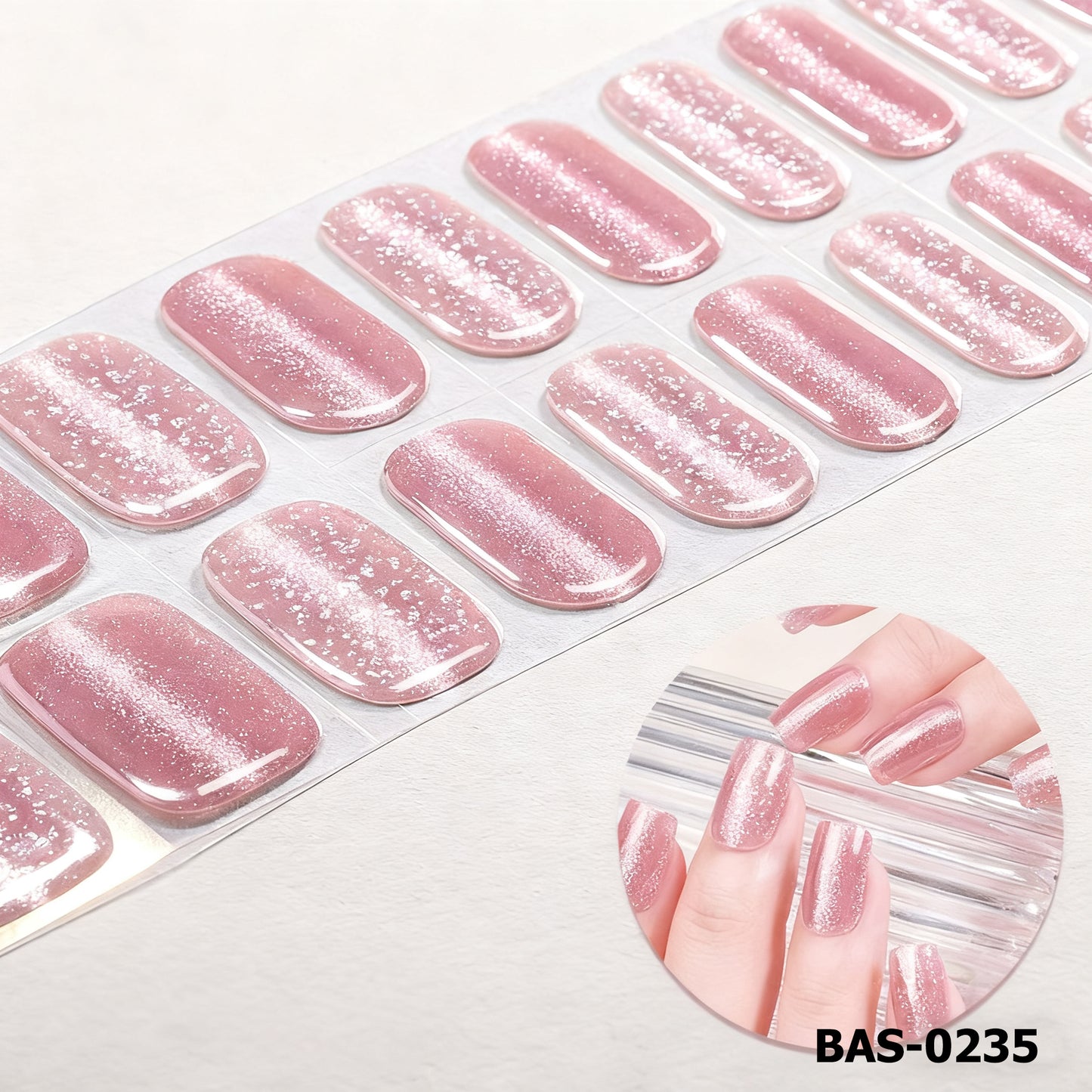 Gel Nail Strips No UV|Spring Nails No LED Lamp Needed Easy Apply & Remove