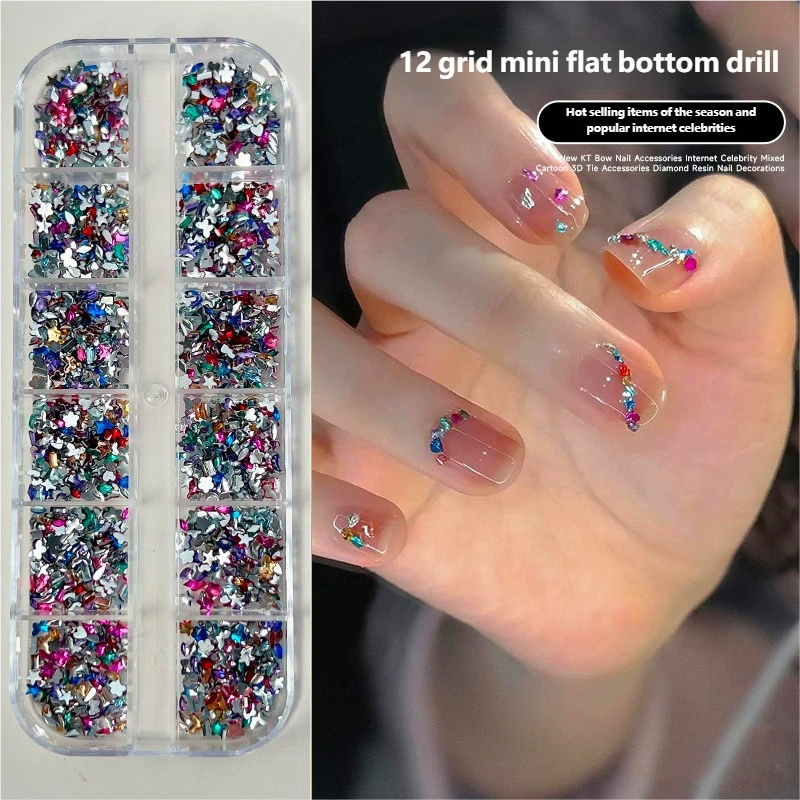 Flat-Back Rhinestones for DIY Nail Art