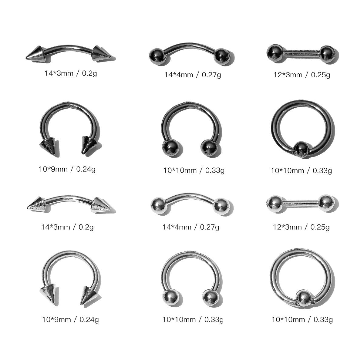 Punk Style Nail Rivet Accessories: Elevate Your Manicure with Edgy Metal Accents