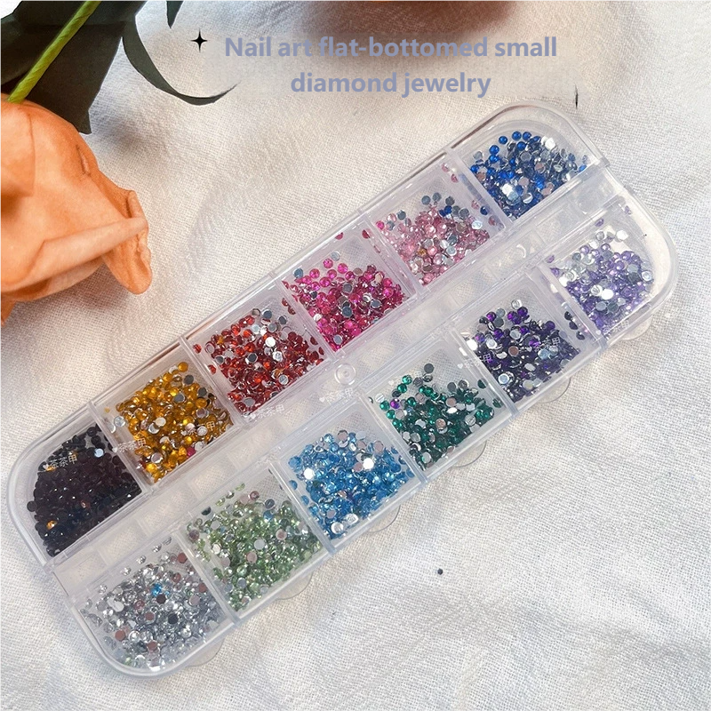 Flat-Back Rhinestones for DIY Nail Art
